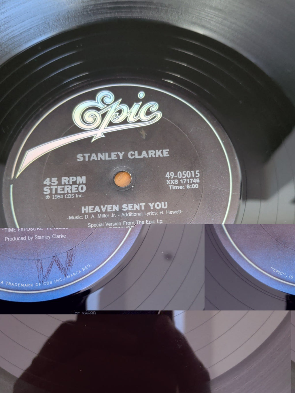 Heaven Sent You Stanley Clarke Vinyl 12" Record