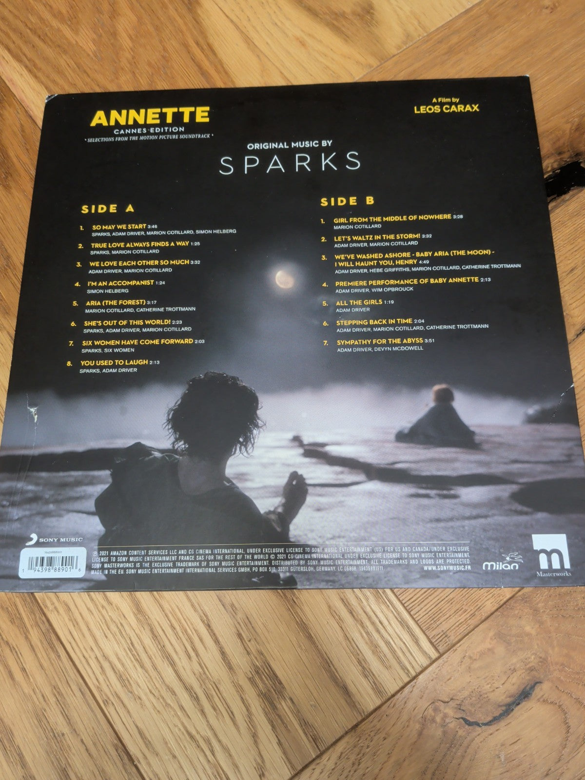 Sparks Annette: Cannes Edition Album Coloured Vinyl LP - READ DESCRIPTION