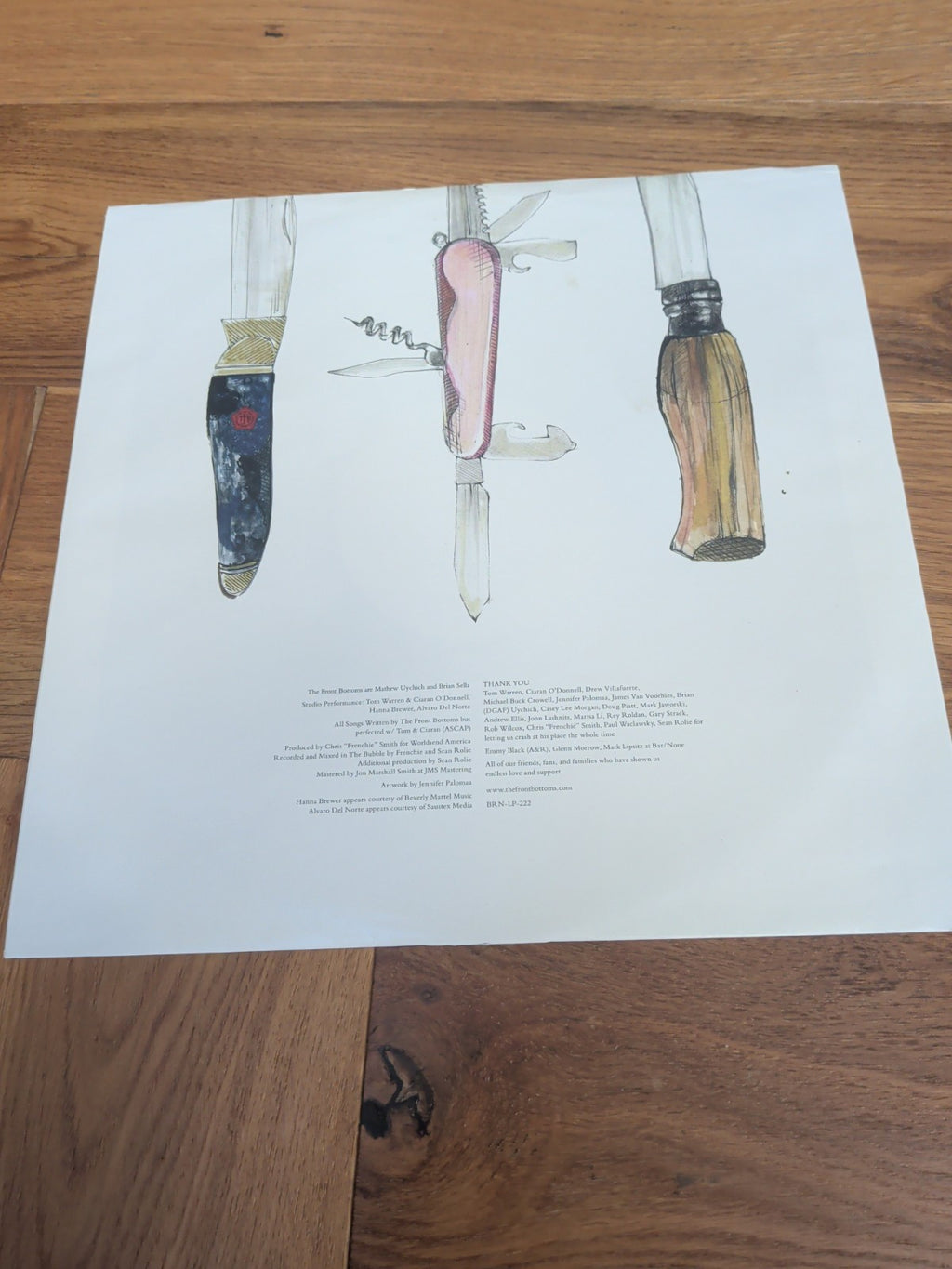 Talon of the Hawk The Front Bottoms Vinyl LP