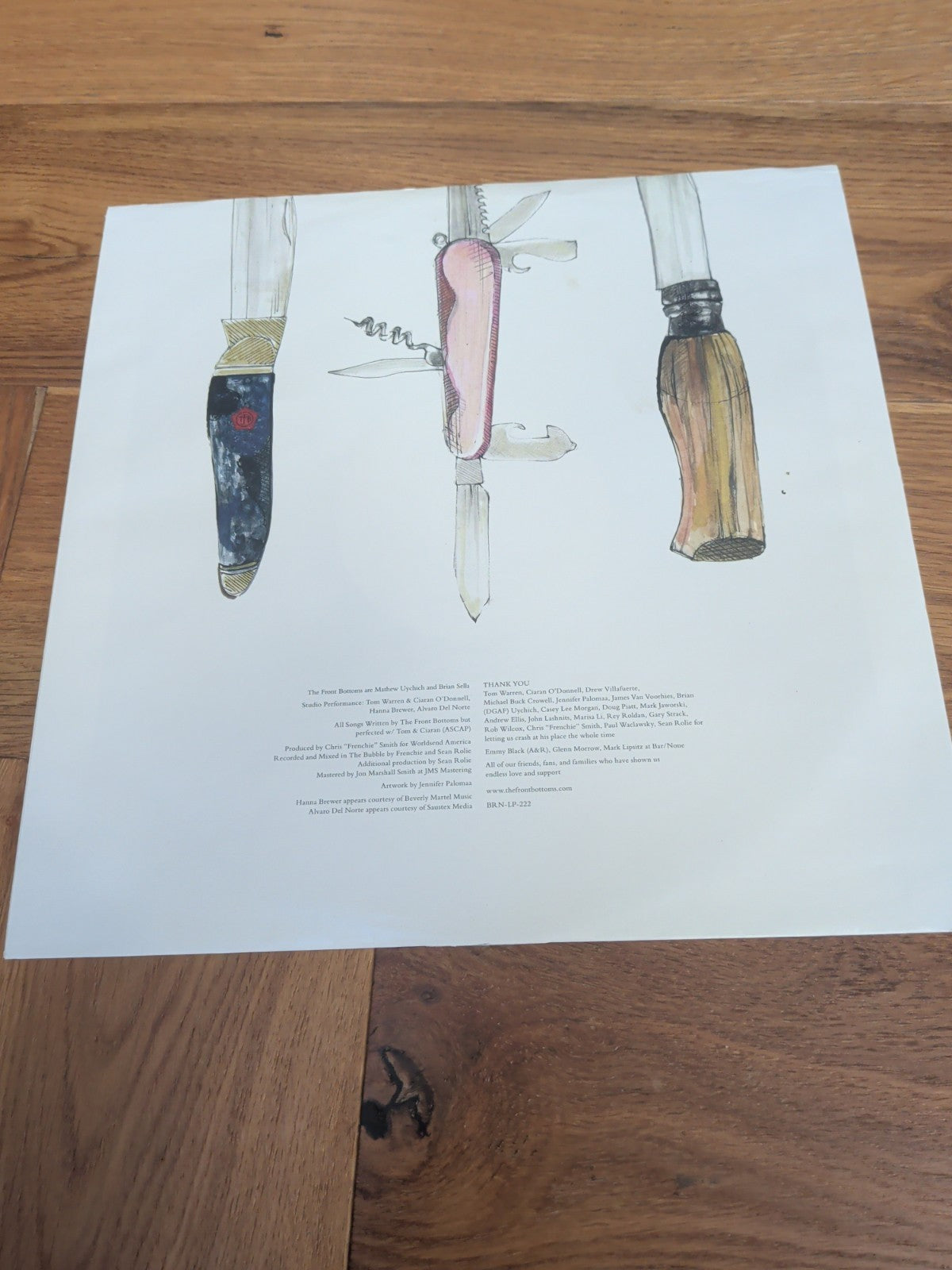 Talon of the Hawk The Front Bottoms Vinyl LP