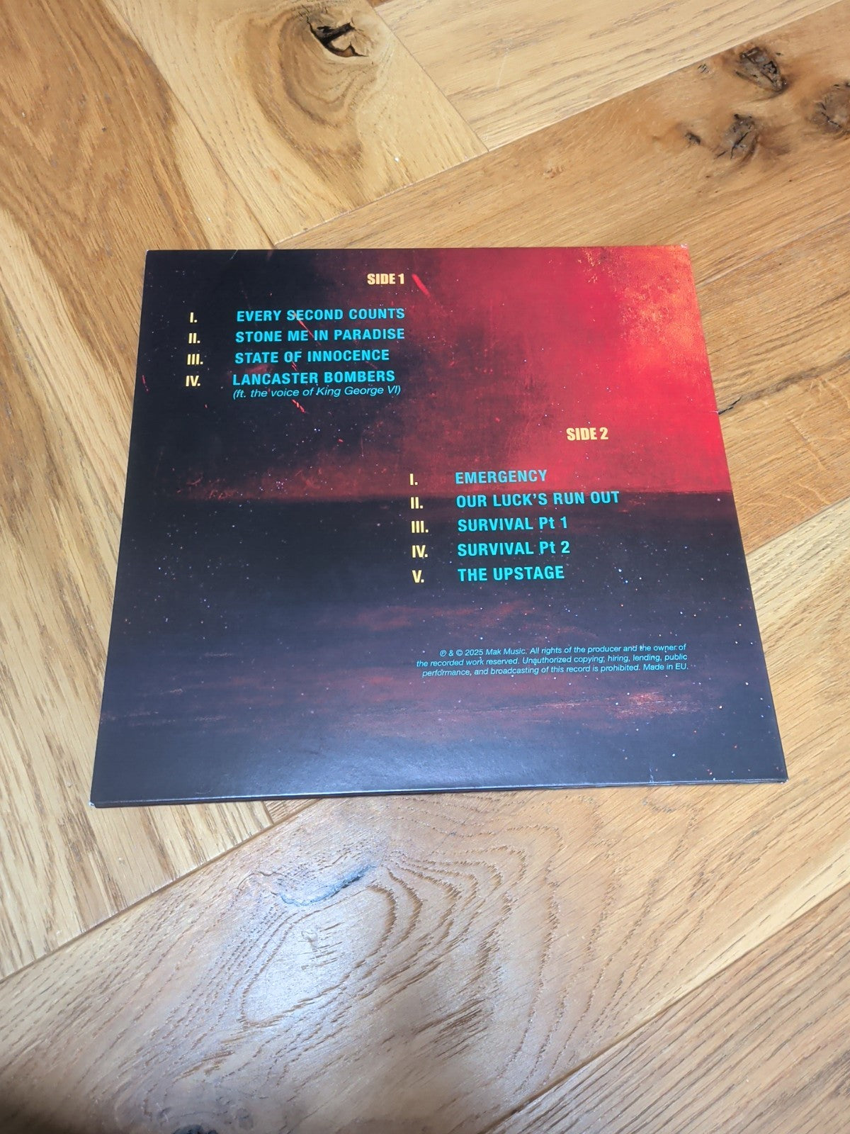 The RESURRECTION CLUB -Survival 2025 VINYL LP Plus Bonus 7"