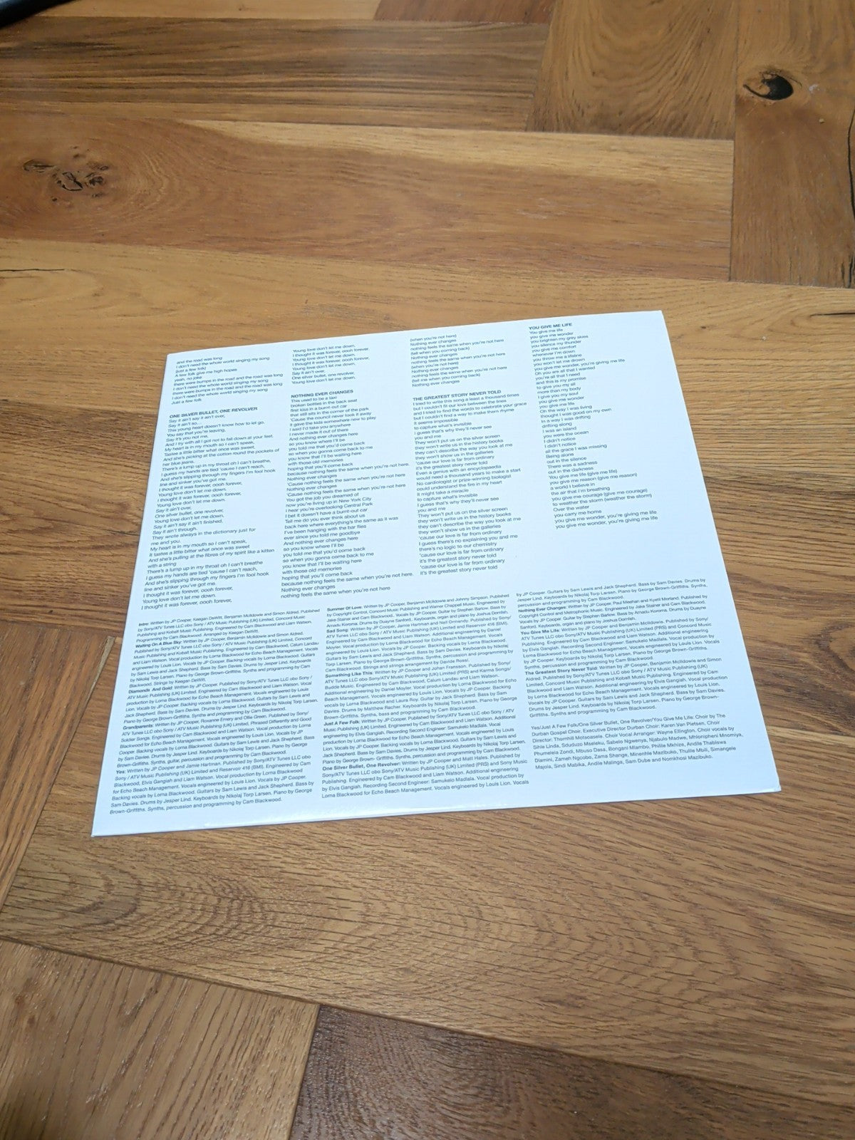 JP COOPER Just a Few Folk  202 VINYL LP Island Records