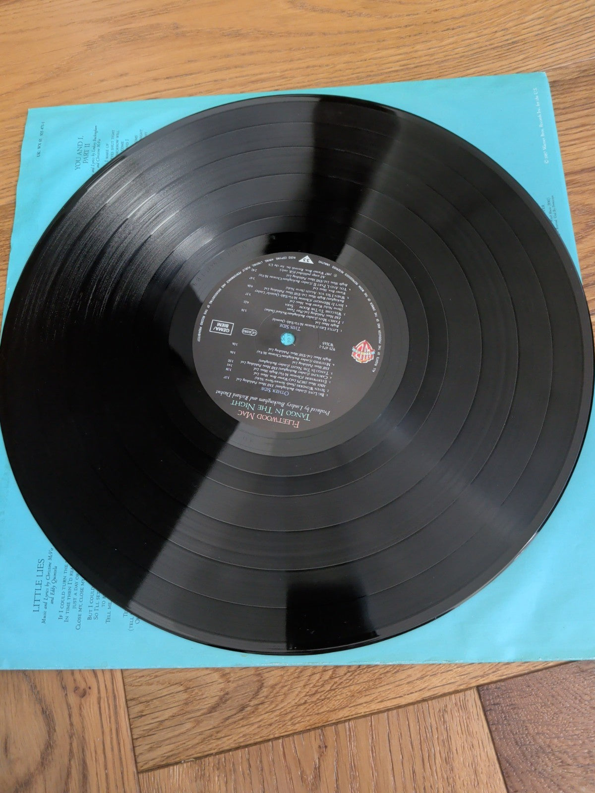 Fleetwood Mac - Tango In The Night Vinyl LP Record WX65 Warner 