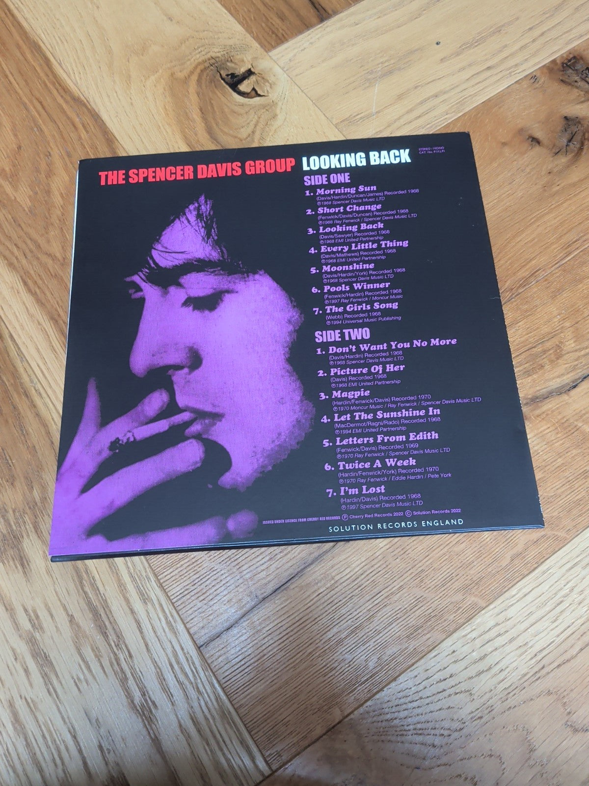 Spencer Davis Group  Looking Back VINYL 12" Album 2025