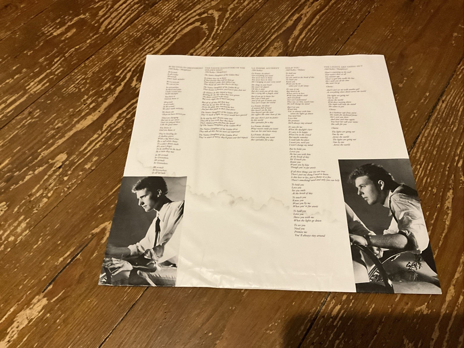 Orchestral Manoeuvres In The Dark Crush Vinyl Record