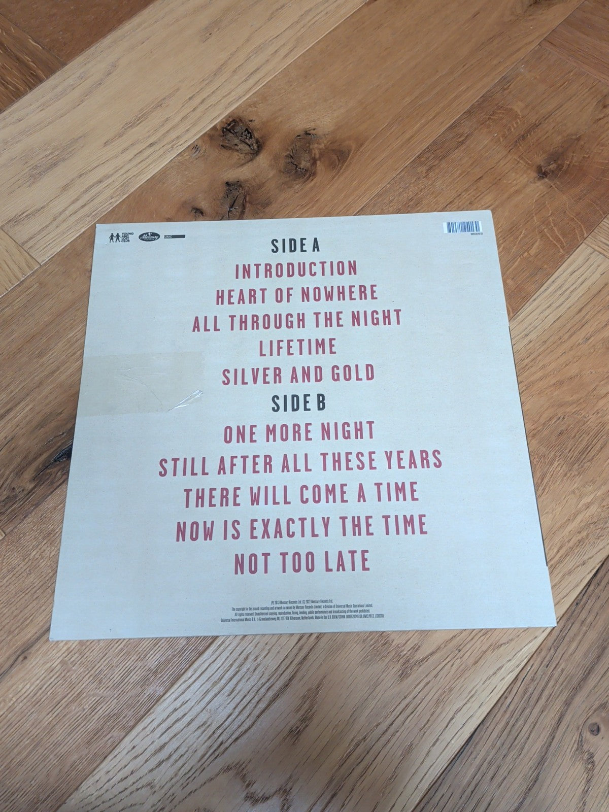 Heart of Nowhere by Noah and the Whale Record 2022 Vinyl LP