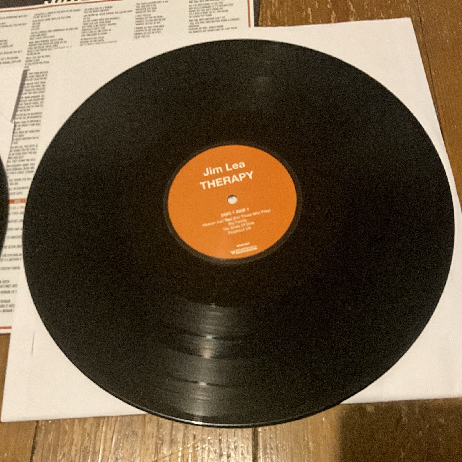 Therapy by Jim Lea (Record, 2017)