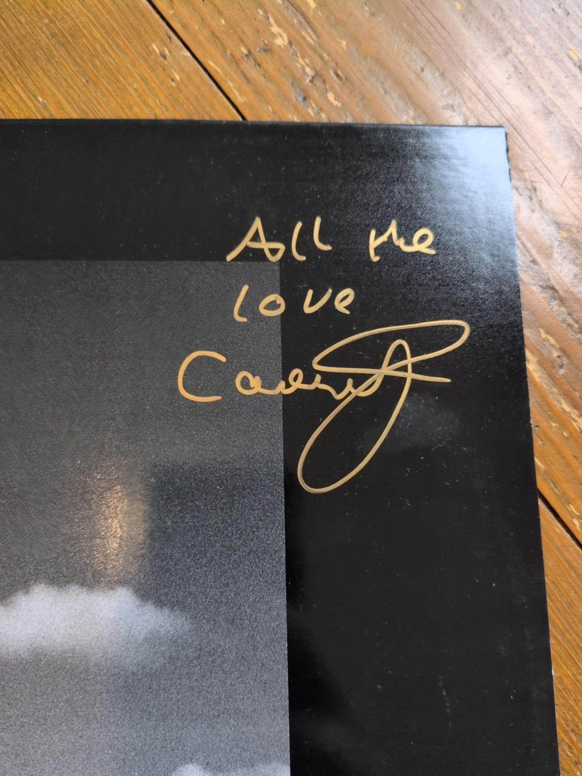 Cammy Black Stop The World Vinyl Signed