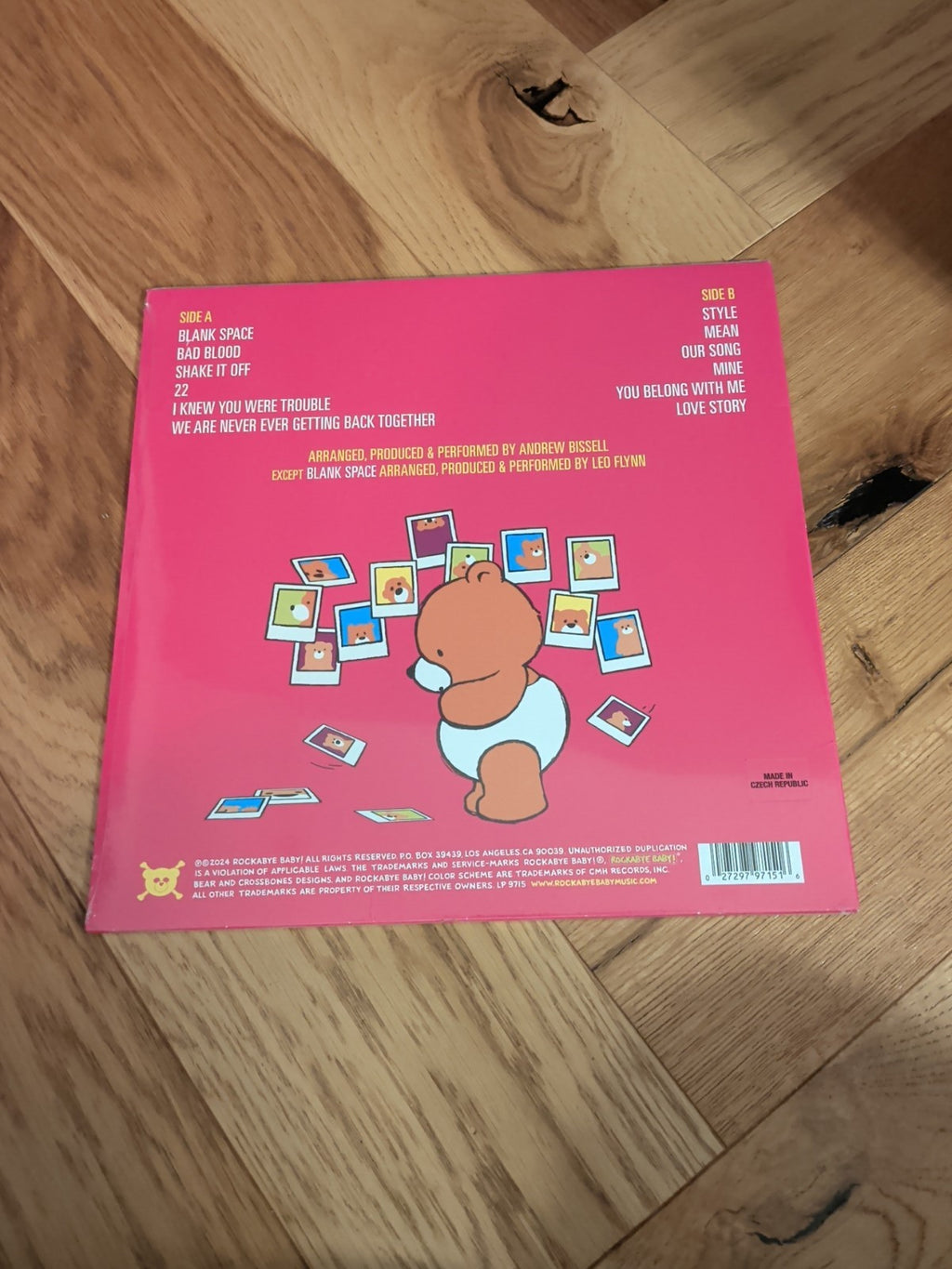ROCKABYE BABY! LULLABY RENDITIONS OF TAYLOR SWIFT LP vinyl *BRAND NEW*