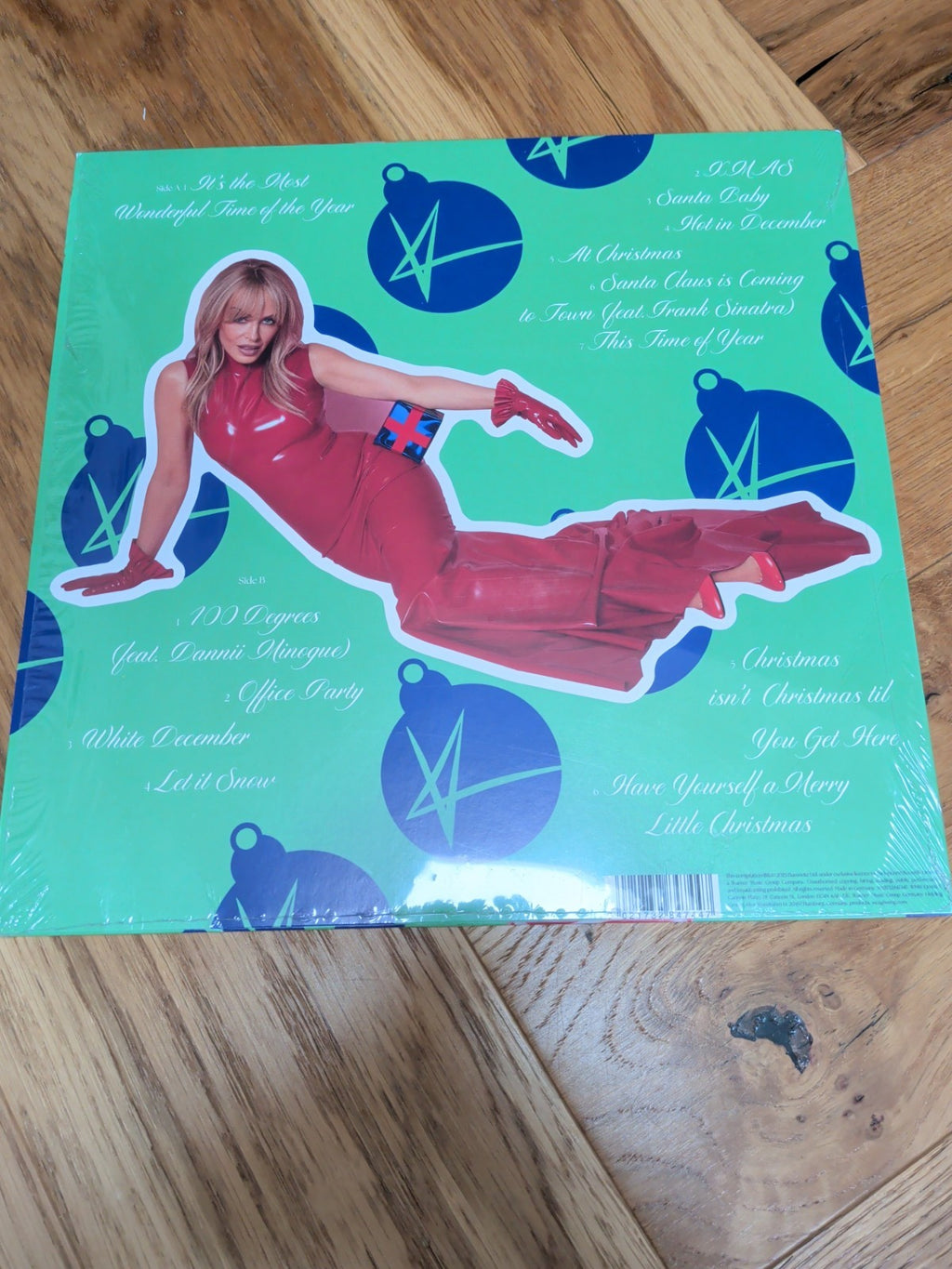 Kylie Minogue Christmas Fully Wrapped LTD Green 12” Vinyl - See Description