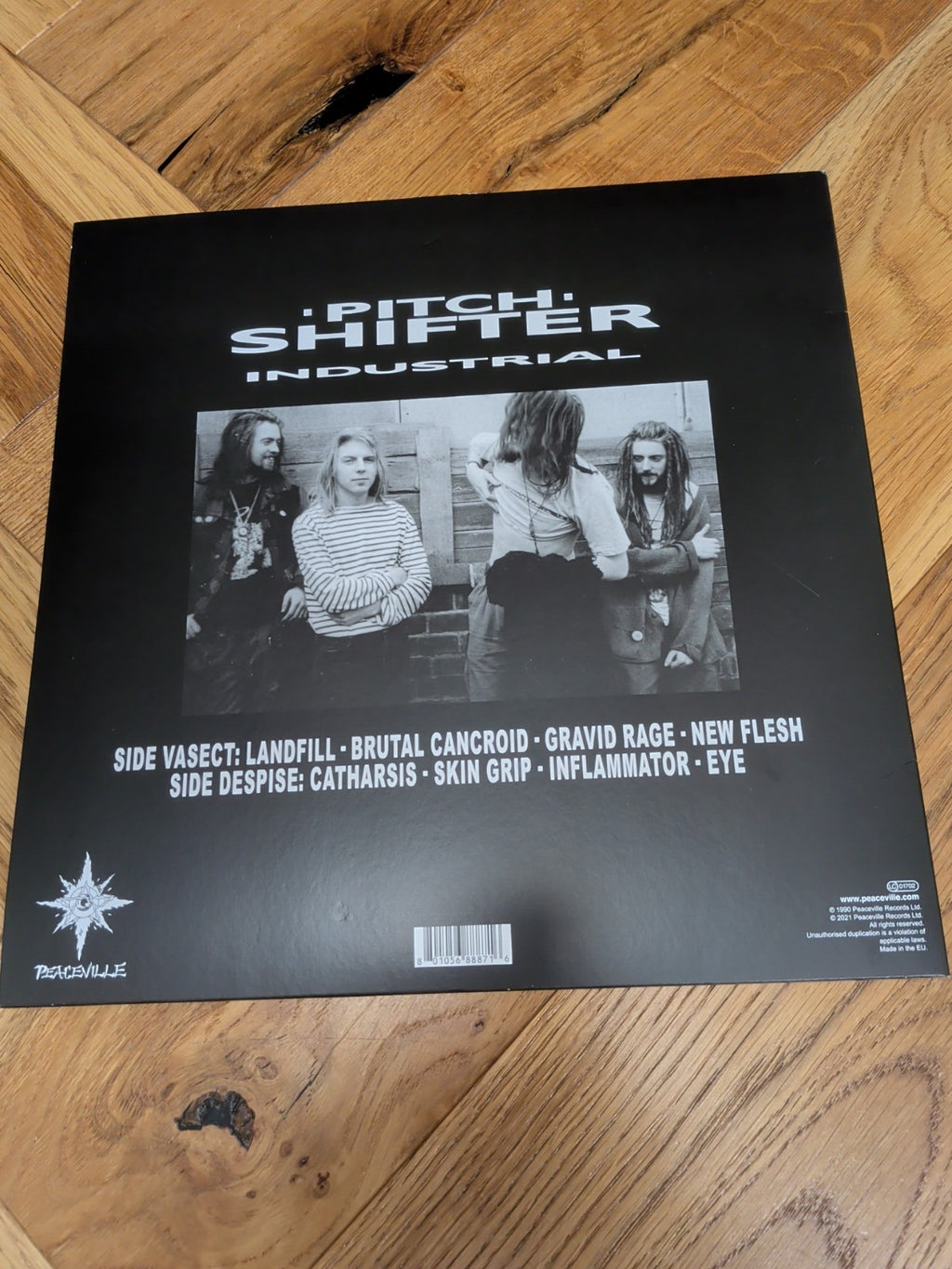 Industrial by Pitchshifter Record 2021 Vinyl LP  Album