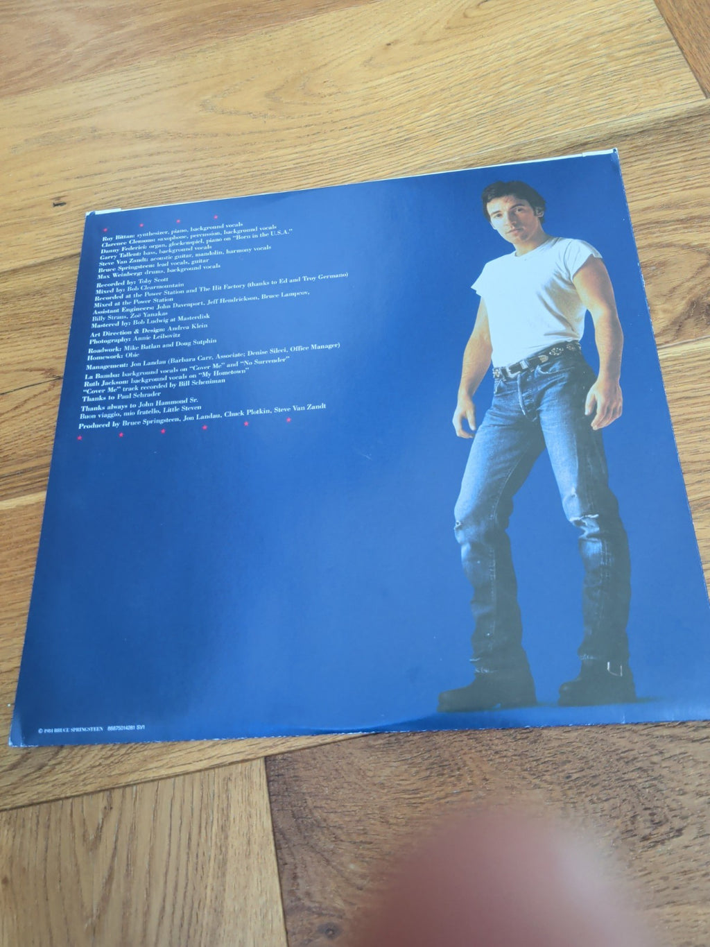 Bruce Springsteen Born In The USA 2014 Remastered RE Vinyl Record