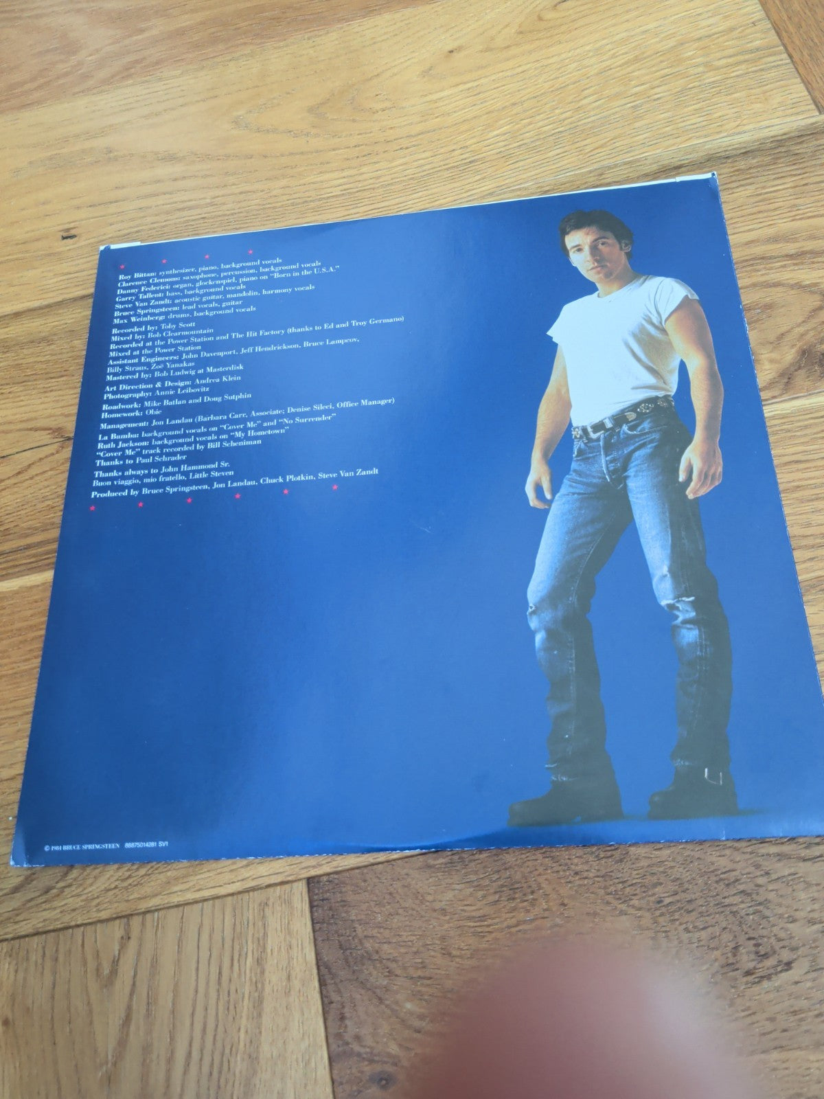 Bruce Springsteen Born In The USA 2014 Remastered RE Vinyl Record