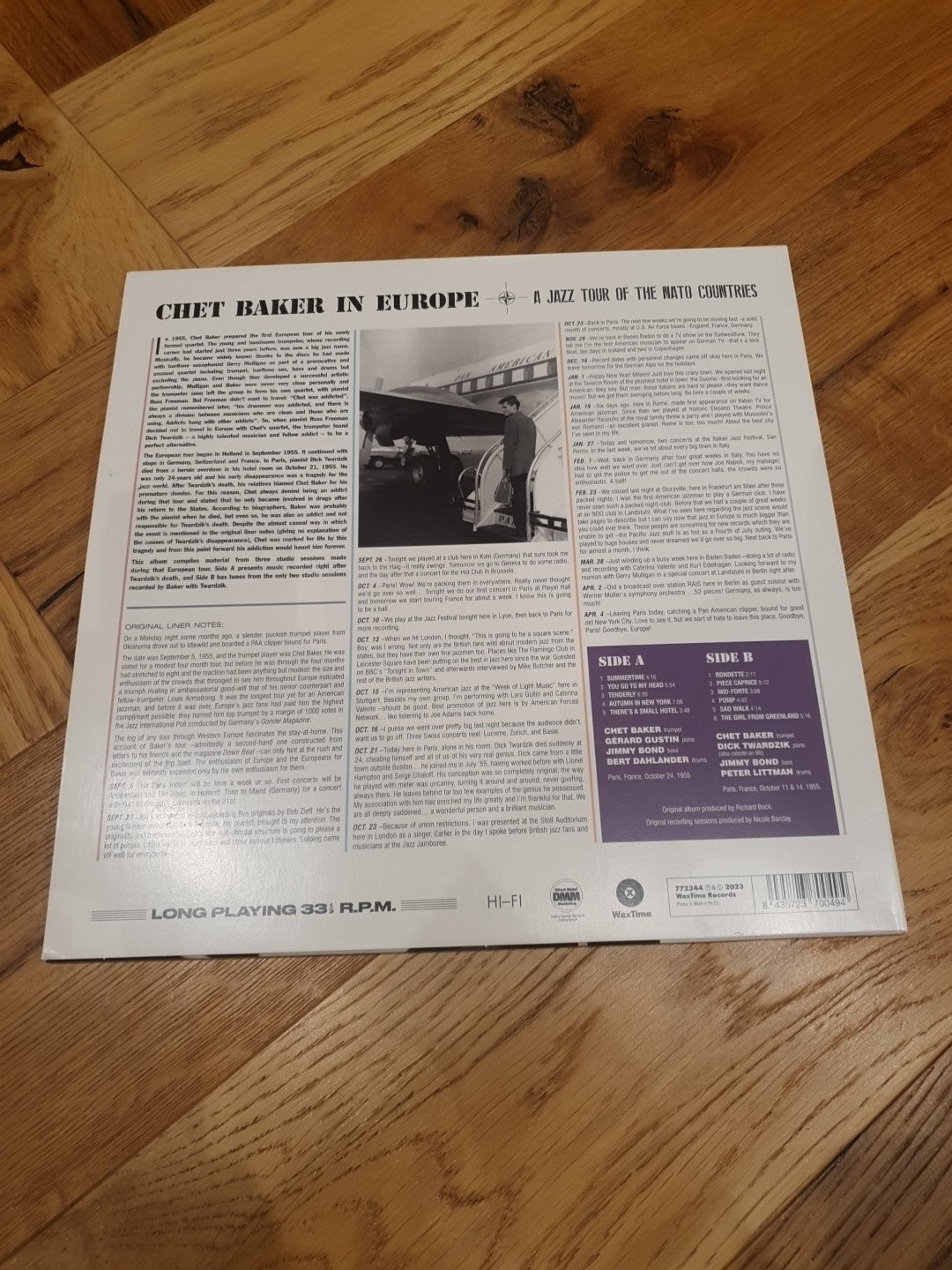 In Europe - A Jazz Tour Of The Nato Countries by Chet Baker (Vinyl 2023)