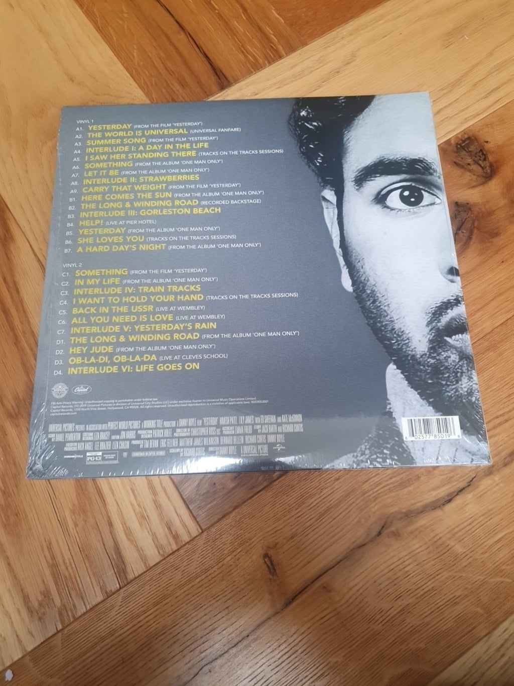 Yesterday by Original Motion Picture Soundtrack (Record, 2019) Vinyl Lp - New Rl