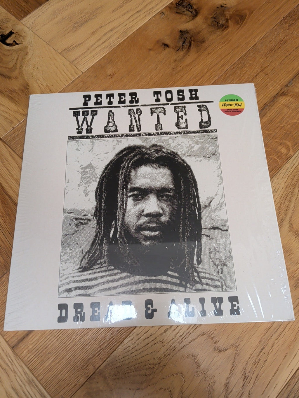Peter Tosh Wanted Dread & Alive VINYL 12" Album Yellow Coloured Vinyl 2025 LP