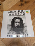 Peter Tosh Wanted Dread & Alive VINYL 12" Album Yellow Coloured Vinyl 2025 LP