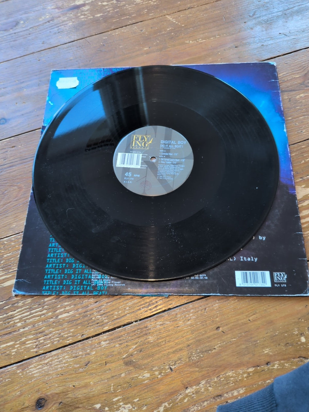 Digital Boy - Dig It All Beat - Used Vinyl Record 12 - R4593z