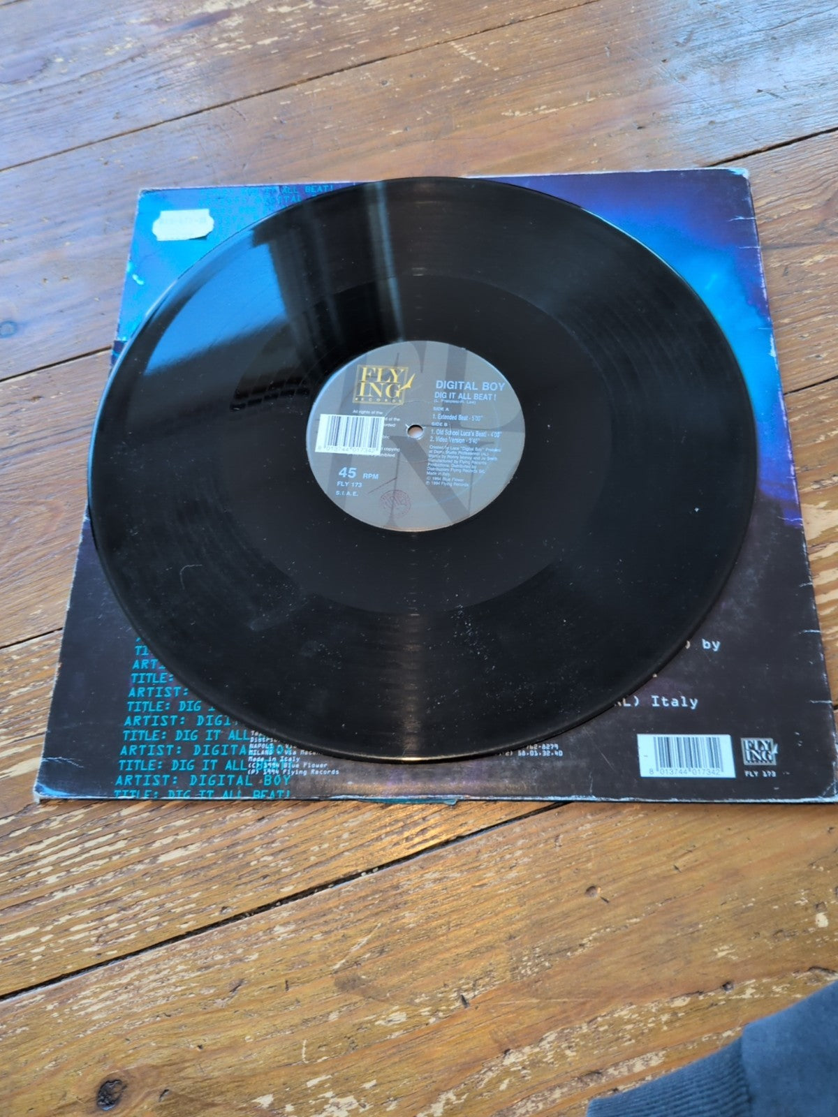 Digital Boy - Dig It All Beat - Used Vinyl Record 12 - R4593z