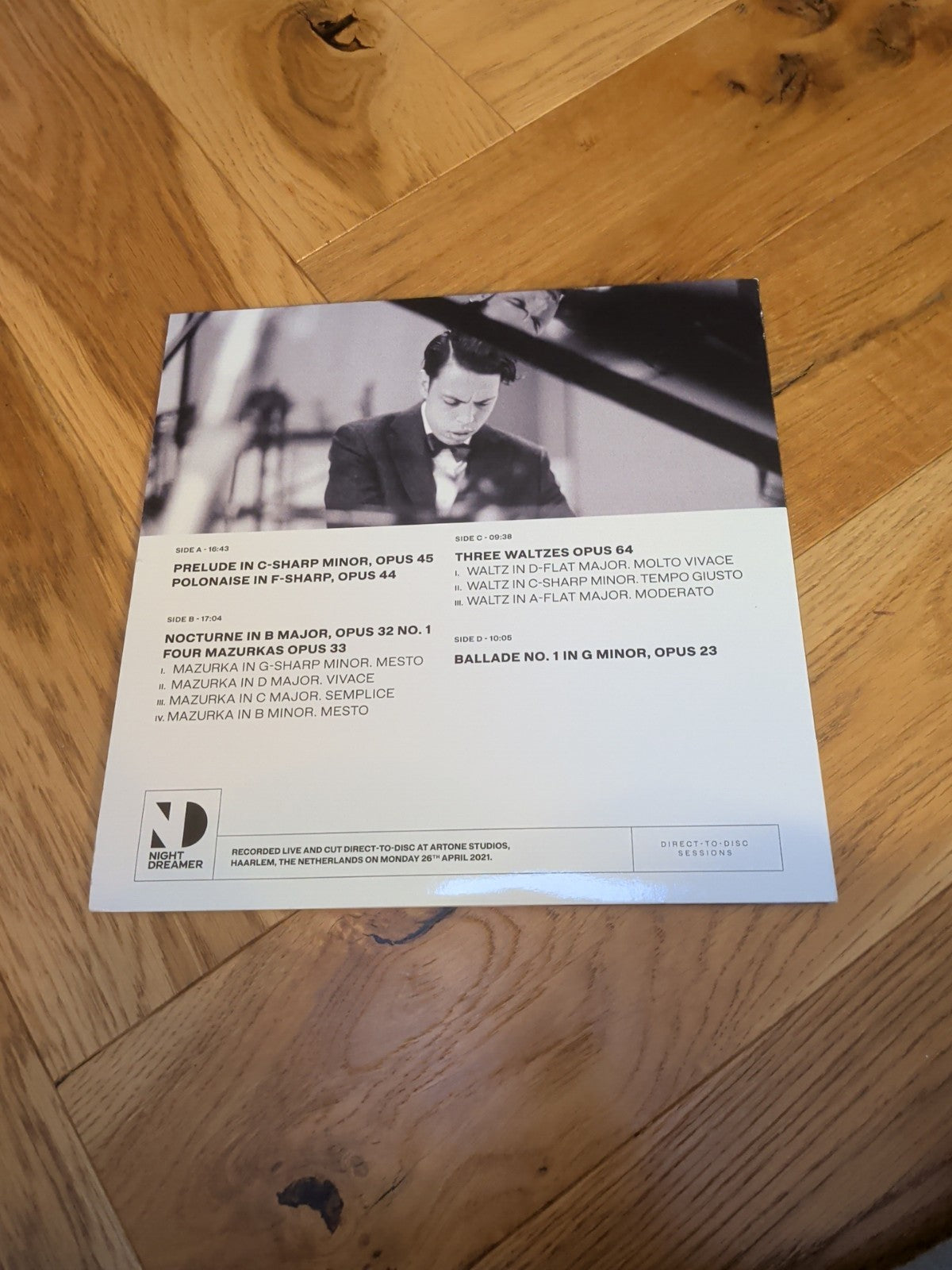 Nicolas Van Poucke Nicolas Van Poucke Chopin Vinyl 12" Album