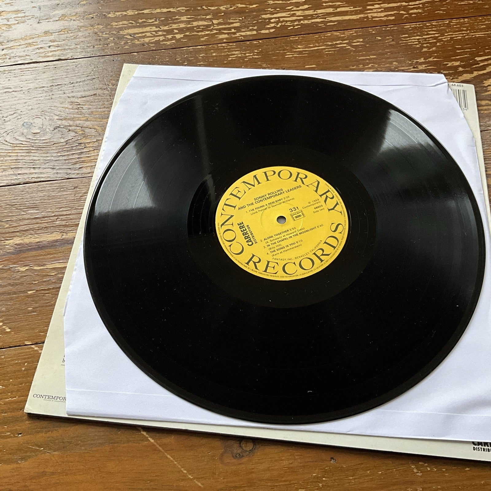Sonny Rollins : Sonny Rollings and the Contemporary Leaders Vinyl 12" Album