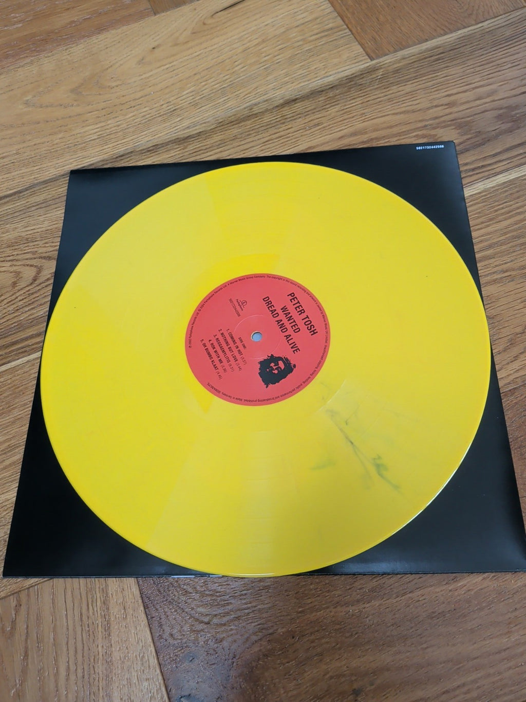 Peter Tosh Wanted Dread & Alive VINYL 12" Album Yellow Coloured Vinyl 2025 LP