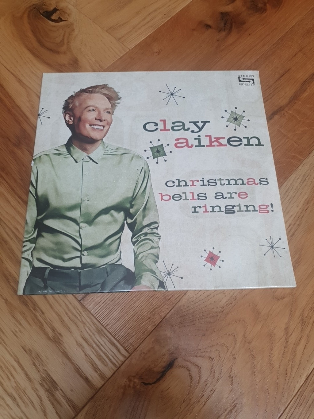 Clay Aiken : Christmas Bells Are Ringing! VINYL 12" Album (2024) ***NEW***