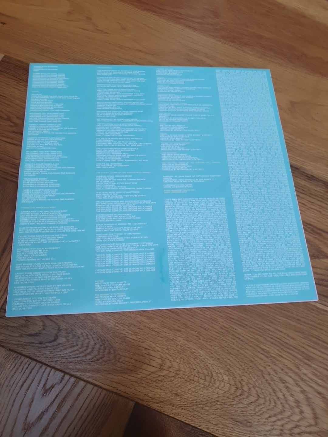 Sun Will Come Up, the Seasons Will Change by Nina Nesbitt , 2019 Vinyl LP