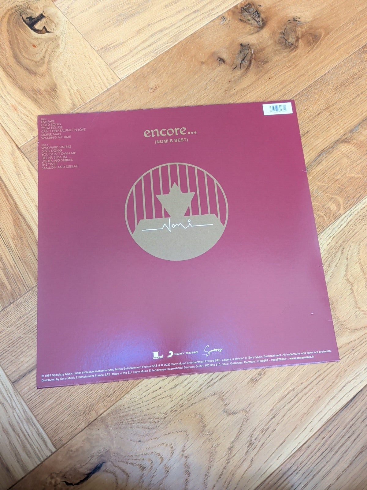 ENCORE NOMI'S BEST 2023 REISSUE VINYL by KLAUS NOMI LP