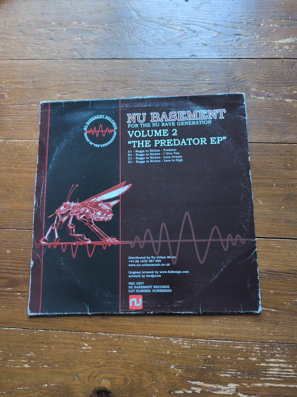 Ragga To Riches The Predator Ep Vinyl Volume 2 Nu Basement For The Nu Rave 