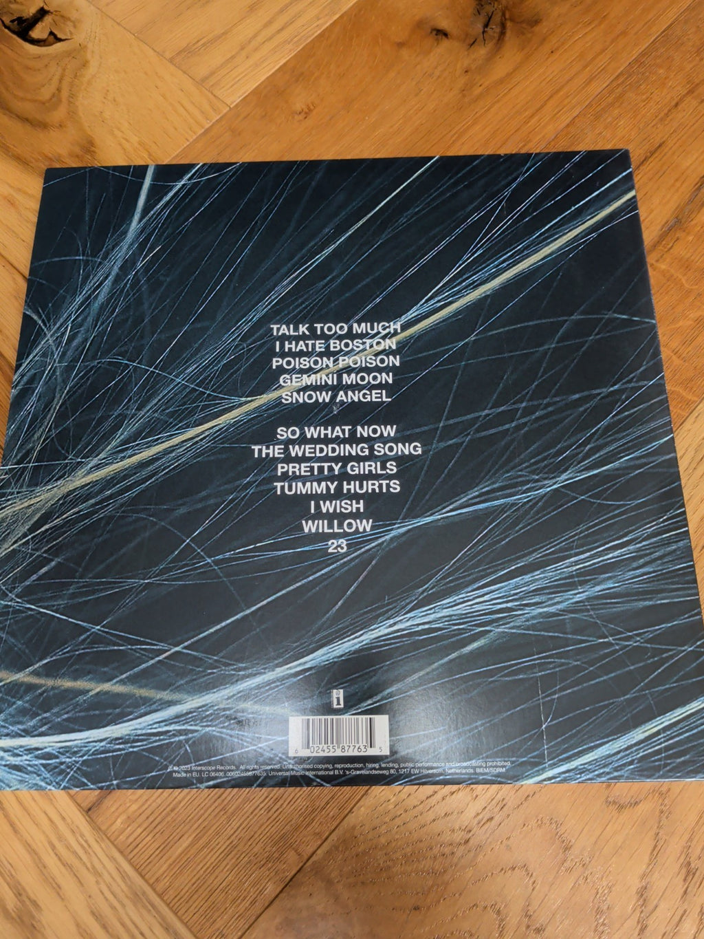 RAPP Renee Snow Angel Vinyl gatefold translucent black ice vinyl LP Album