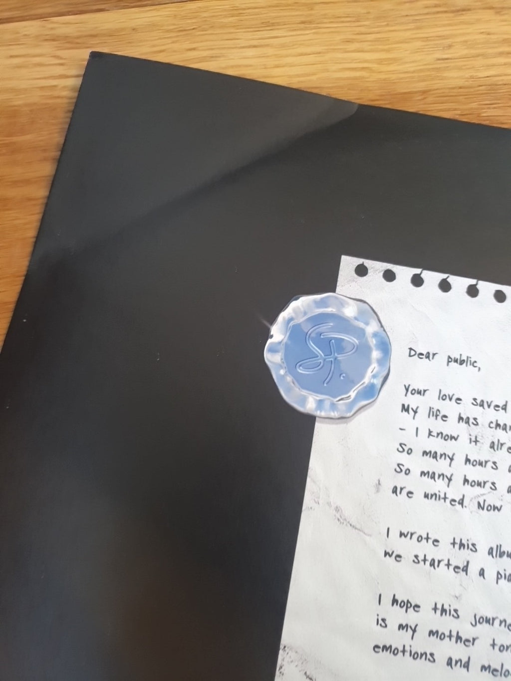 Letter by Sofiane Pamart (Record, 2022)
