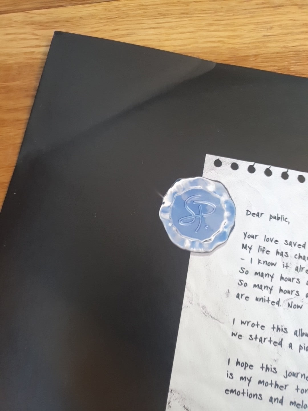 Letter by Sofiane Pamart (Record, 2022)