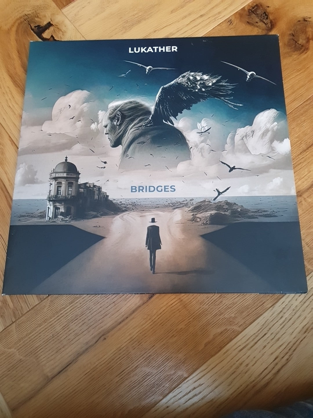 Steve Lukather Bridges LP Album vinyl record 2023 (Toto) 	on The Players Club