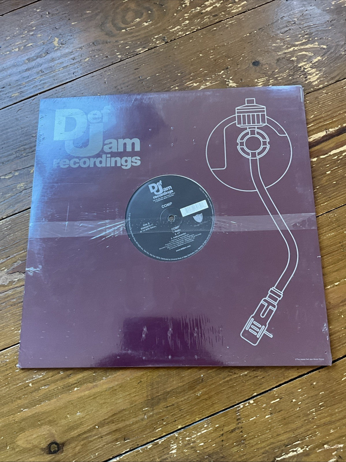 Comp - Harder - 12” (US, Promo) Def Jam Records Vinyl New Sealed