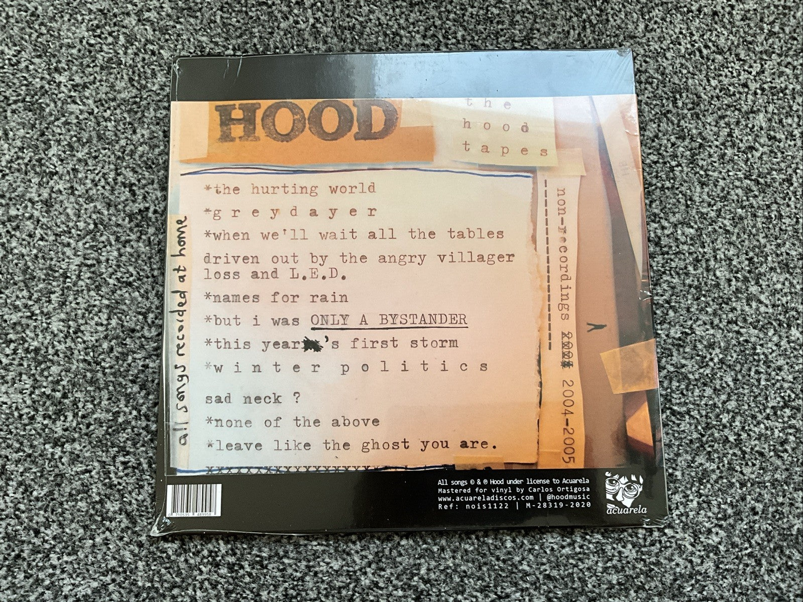 Hood Tapes by Hood (Record, 2021)