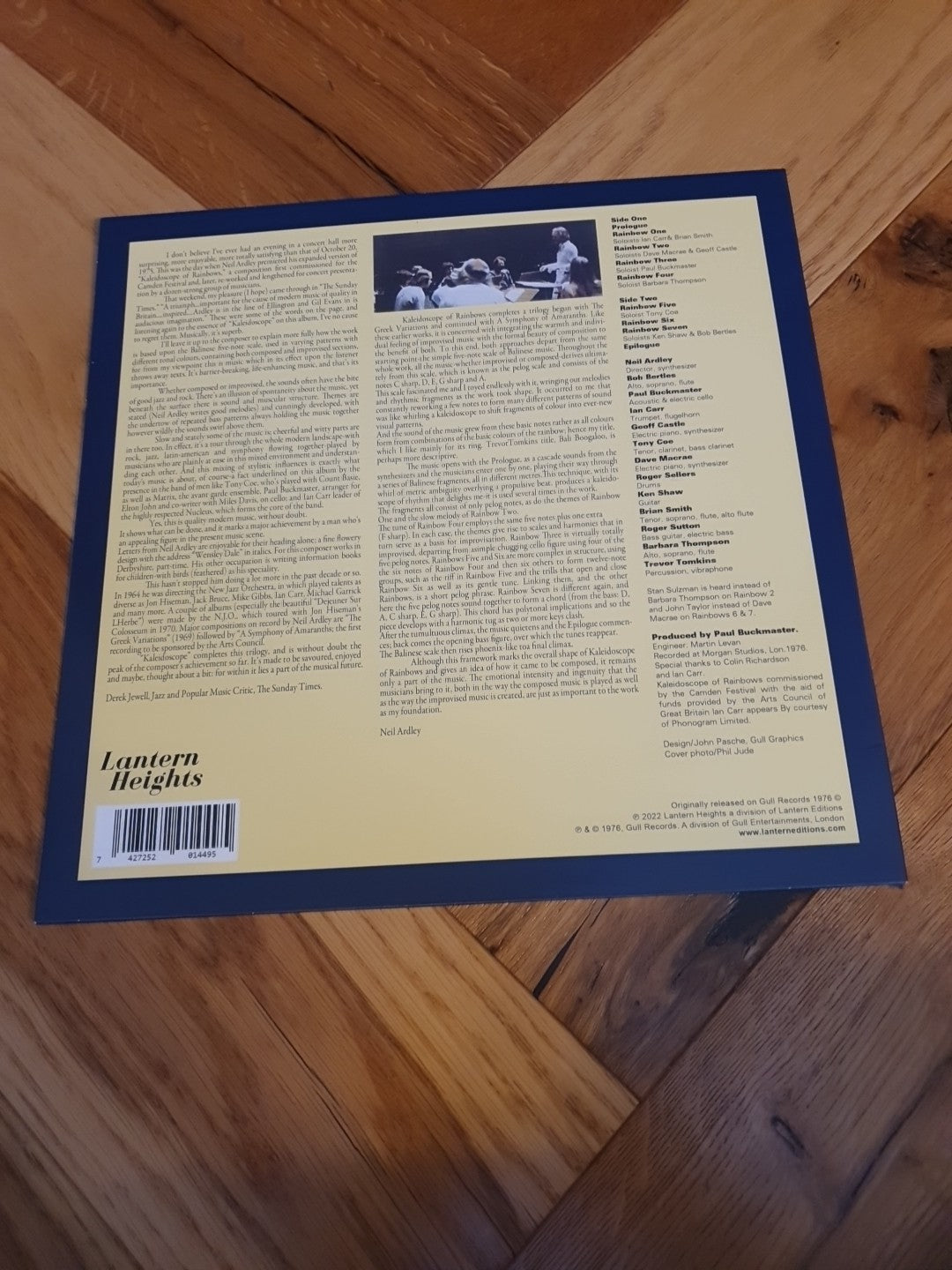 Neil Ardley Kaleidoscope of Rainbows (Vinyl) 12" Album