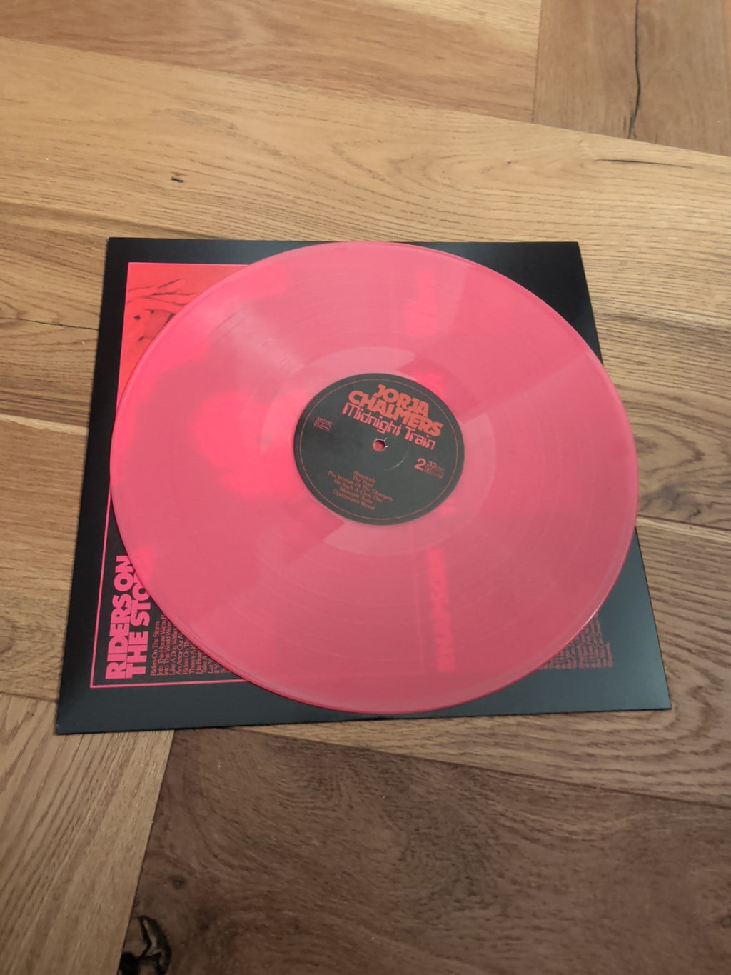 Jorja Chalmers Midnight Train Vinyl LP 12" Album Pink Coloured Vinyl Record