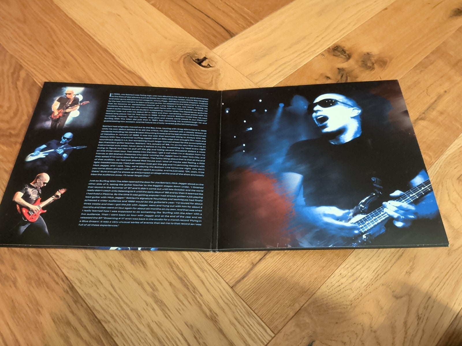 Joe Satriani Greatest Hits  Live VINYL 12" Album Blue  Coloured Vinyl LP 2025