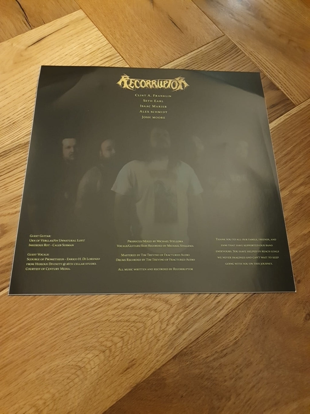 Recorruptor : Sorrow Will Drown Us All VINYL 12" Album (2025) LP