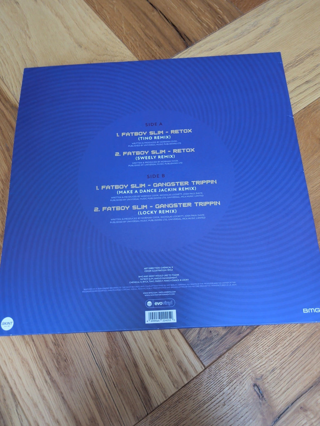 Fatboy Slim Acid Ballroom Remixes Evo Vinyl 12" 2026 Limited Edition