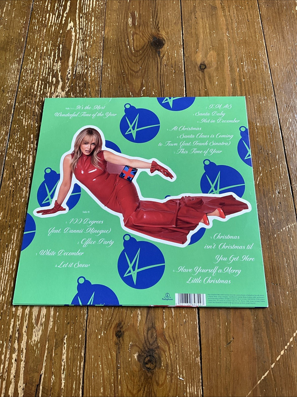 KYLIE MINOGUE * KYLIE CHRISTMAS * LIMITED  TRANSPARENT GREEN VINYL 