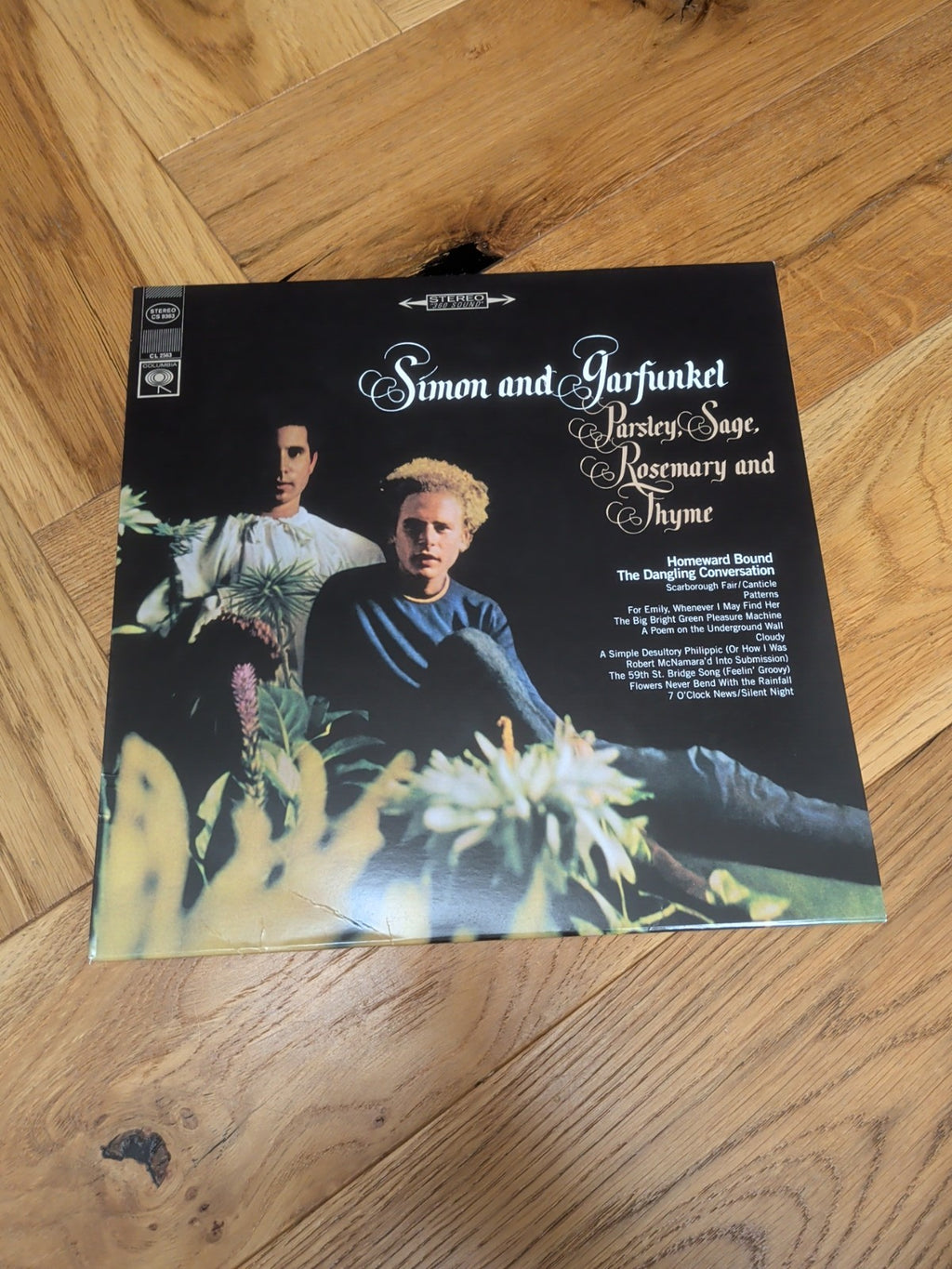 Parsley Sage Rosemary and Thyme Simon & Garfunkel Record 2018 Vinyl LP Reissue