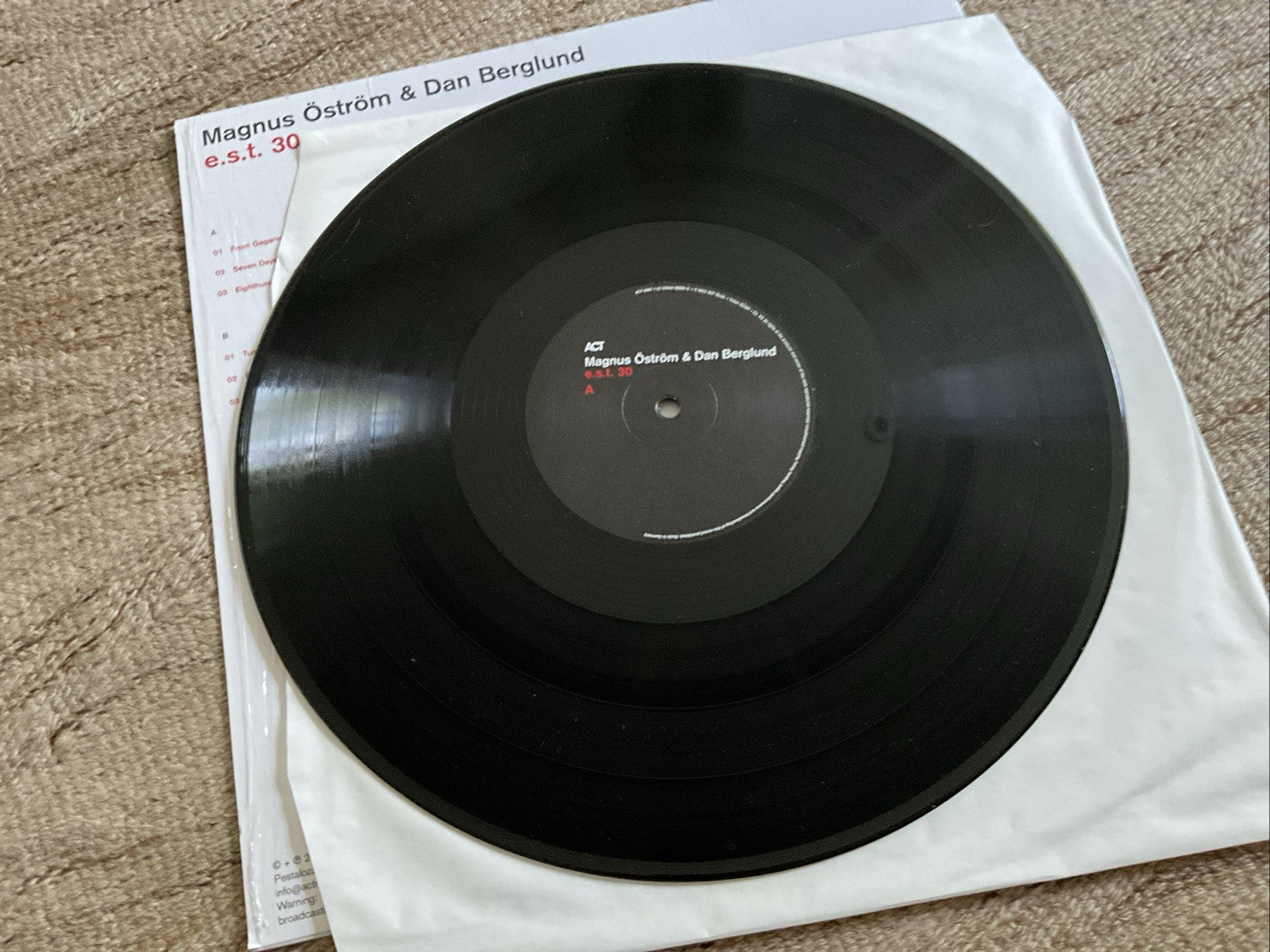 Magnus Öström & Dan Berglund E.s.t. 30 (Vinyl) 12" Album