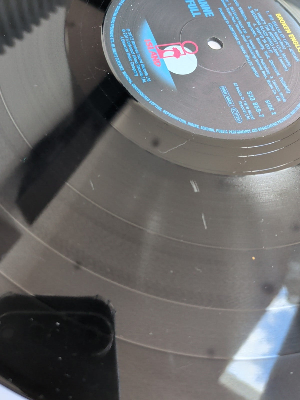 Broken English by Marianne Faithfull Record 2013 Vinyl LP
