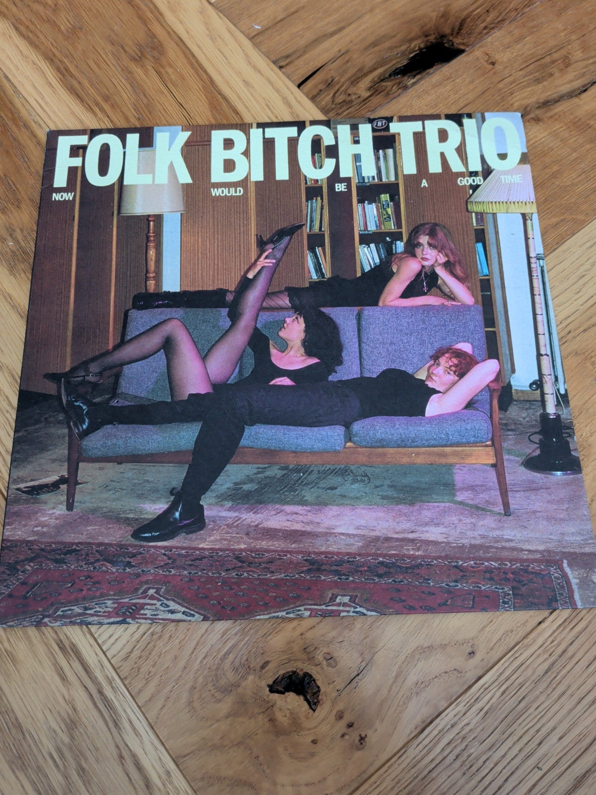 Folk Bitch Trio Now Would Be a Good Time Vinyl LP - See Description