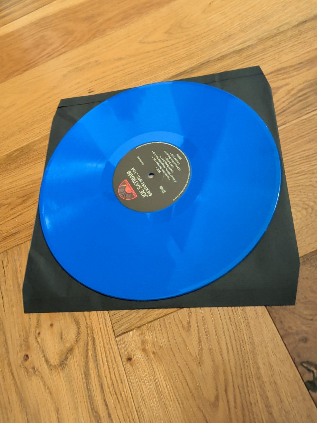 Joe Satriani Greatest Hits  Live VINYL 12" Album Blue  Coloured Vinyl LP 2025