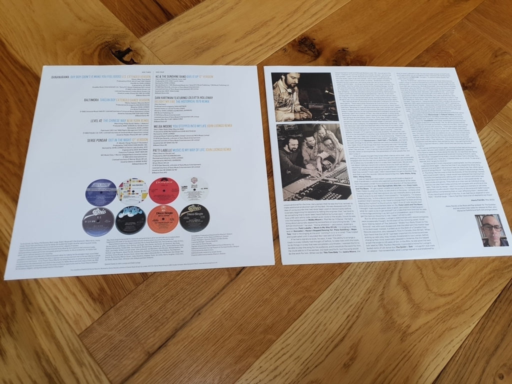 Arthur Baker / John Luongo Dance Masters John Luongo LP Vinyl record compilation