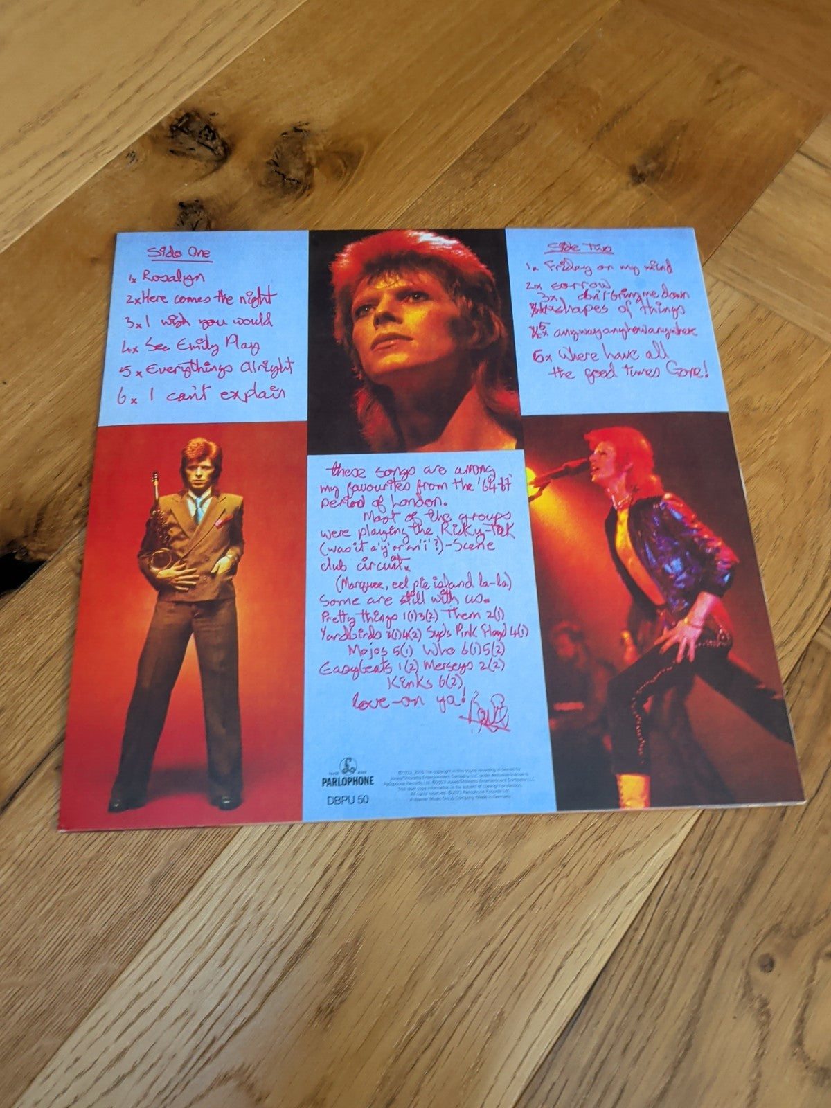 David Bowie - Pin Ups 50th Anniversary 180G Vinyl LP Half-Speed Master 