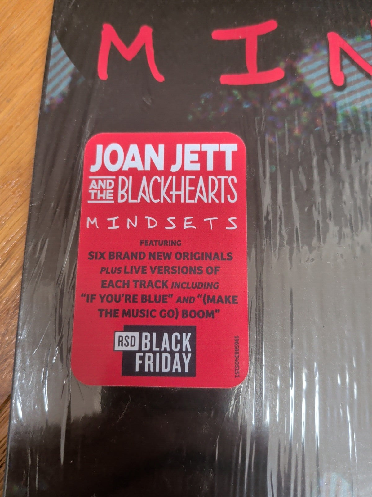 Joan Jett & The Blackhearts Mindsets Vinyl LP Black Friday 2023 